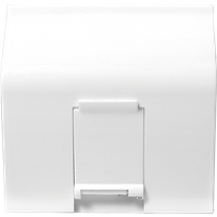 LogiLink French faceplate 45 type. 45*45 mm. 1 Port. white
