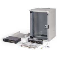 Digitus SOHO Pro network set. 254 mm (10") - 9U. 315 x 300 mm (W