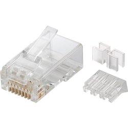 Microconnect KON505-10 Wire Connector RJ45 Translucent Microconnect KON505-10 Wire Connector RJ45 Translucent