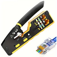 FDL PASS-THRU RJ45 CRIMP TOOL - CAT.5e/ CAT.6/ CAT.6A