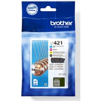 Brother LC-421VAL Ink cartridge multi pack Bk.C.M.Y. 4x200 pages Pack=