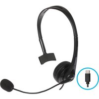 ProSound USB-C Mono Headset with Boom Microphone & Noise-Cancellin