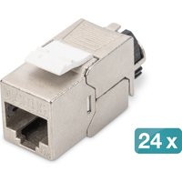 Digitus CAT 6A Keystone module. shielded with intelligent cable manage
