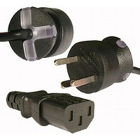 Mercodan 910545 power cable Black 3 m