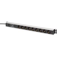 Digitus DN-95438 power distribution unit (PDU) 9 AC outlet(s) 1U Black