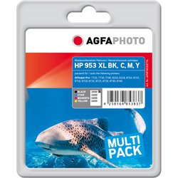 Agfaphoto APHP953SETXL Toner Cartridge 4 Pc(S) Compatible Black. Cyan.