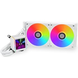 Lian Li Ga Ii Lcd Processor Liquid Cooling Kit 12 Cm White