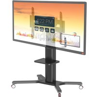 Peerless PR598-M monitor mount / stand 2.49 m (98") Black Floor