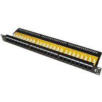 24 Port Cat6 UTP 1u Easypunch Patch Panel