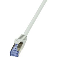 LogiLink 10m Cat.6A 10G S/FTP networking cable Grey Cat6a S/FTP (S-STP