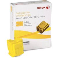 Xerox 108R00956 Dry ink in color-stix yellow. 6x17.3K pages Pack=6 for