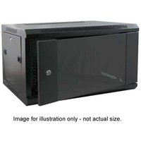 FDL 9U 19 INCH WALL MOUNTING CABINET - 450mm DEEP / BLACK
