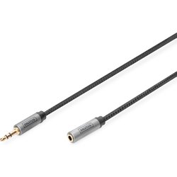 Digitus Audio Extension Cable. 3.5 Mm Jack To 3.5 Mm Socket