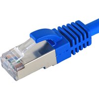 Cablenet 65-4002 networking cable Blue 0.25 m Cat6a S/FTP (S-STP)