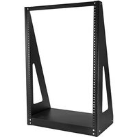 StarTech.com 16U 2-Post Open Frame Desktop Server Rack. 19in Compact S
