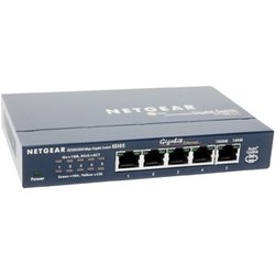 Netgear GS105 Unmanaged Gigabit Ethernet (10/100/1000) Blue
