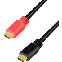 LogiLink CHV0100 HDMI cable 10 m HDMI Type A (Standard) Black. Red