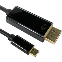 Cables Direct 2MTR USB TYPE C M - DISPLAYPORT
