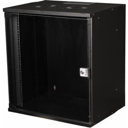 Equip Eco Mount 19' Cabinet. 12U. 540X400MM. RAL9005 Black