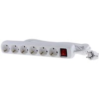 Schuko power srip wih 6