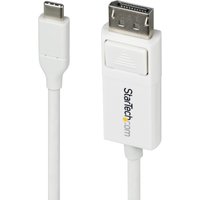 StarTech.com 6ft (2m) USB-C to DisplayPort 1.2 Cable. Bidirectional. 4