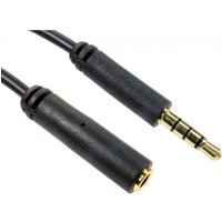 Cables Direct CDL 2m 3.5mm TRRS M-F Ext