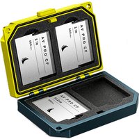 Angelbird Technologies Media Tank memory card case 4 cards Aluminium B