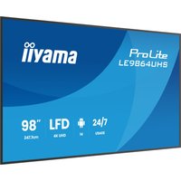 iiyama LE9864UHS-B1AG Signage Display Digital signage flat panel 2.49