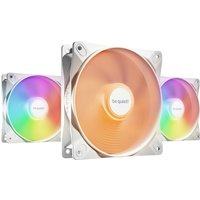 be quiet! LIGHT WINGS LX 120mm PWM High Speed 3-Pack White Computer ca
