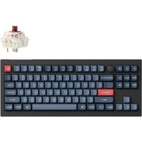 Keychron V3 Max keyboard Universal USB + RF Wireless + Bluetooth QWERTY UK English Black Grey