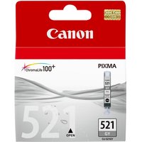 Canon 2937B001/CLI-521GY Ink cartridge gray. 1.37K pages 187 Photos 9m