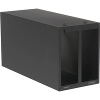 Sonnet DM-ENC-2M-D External Graphics card enclosure Black Aluminium