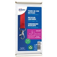 Avery 4842R identity badge/badge holder Metal. Polyethylene terephthal