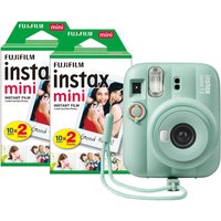 Fujifilm Instax Mini 13 Instant Camera - Lagoon Green - Camera + 40 Sh
