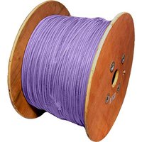 Cablenet Cat6 Violet U/UTP LSOH 24AWG Stranded Patch Cable 500m Reel