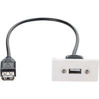 DP Building Systems 20-0007. USB version: USB 2.0. Product colour: Black. Quantity per pack: 1 pc(s). Products per master (outer) case: 100 pc(s)