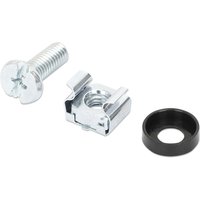 Intellinet Cage Nut Set (100 Pack). M6 Nuts. Bolts and Washers. Suitab