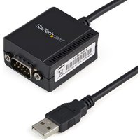 StarTech.com 1 Port FTDI USB to Serial RS232 Adapter Cable with COM Re