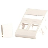 Lanview LVN127866 wall plate/switch cover White