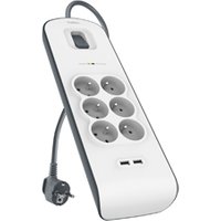 Belkin BSV604ca2m White 6 AC outlet(s) 2 m