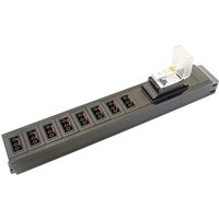 POWERDATA UNDER DESK 8-WAY 3-POLE SKT POWER FEED & 16A RCBO USB A