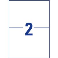 Avery L4717-20 self-adhesive label Rounded rectangle Permanent White 4