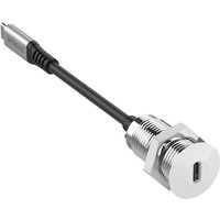 Vivolink PROUSBCMF0.3SOCKET-W USB cable USB 3.2 Gen 2 (3.1 Gen 2) 0.3