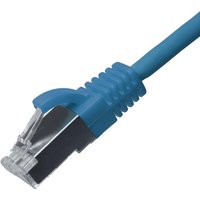Cablenet 0.3m Cat6a RJ45 Blue U/FTP LSOH 30AWG Slim Snagless Booted Pa