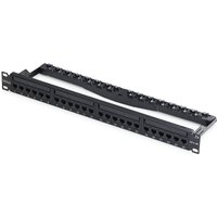 StarTech.com 24 Port 1U Feed Through Patch Panel with Cable Management