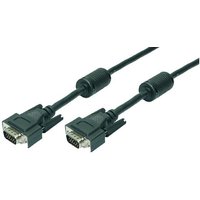 LogiLink 20m VGA M/M VGA cable VGA (D-Sub) Black