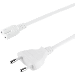 Logilink Power Cable. Cee 7/16 To Iec C7. White. 7.5 M