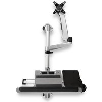 StarTech.com Wall Mount Workstation - Articulating Standing Desk w/ Er
