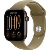 Apple Watch Series 12 GPS 42mm Dark Bronze Aluminium Case with Olive S