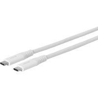 eSTUFF ES604102 USB cable USB 3.2 Gen 2 (3.1 Gen 2) 1.5 m USB C White